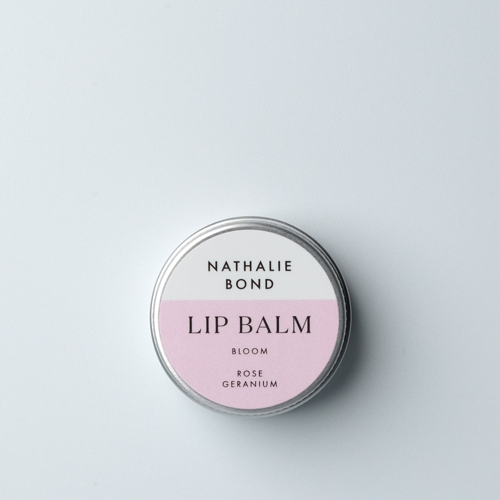 Nathalie Bond Bloom Lip Balm | Organic + Vegan Lip Balm